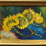 Emma Kay Robinson "Sunny Flowers" Oil on Canvas 12"x16"